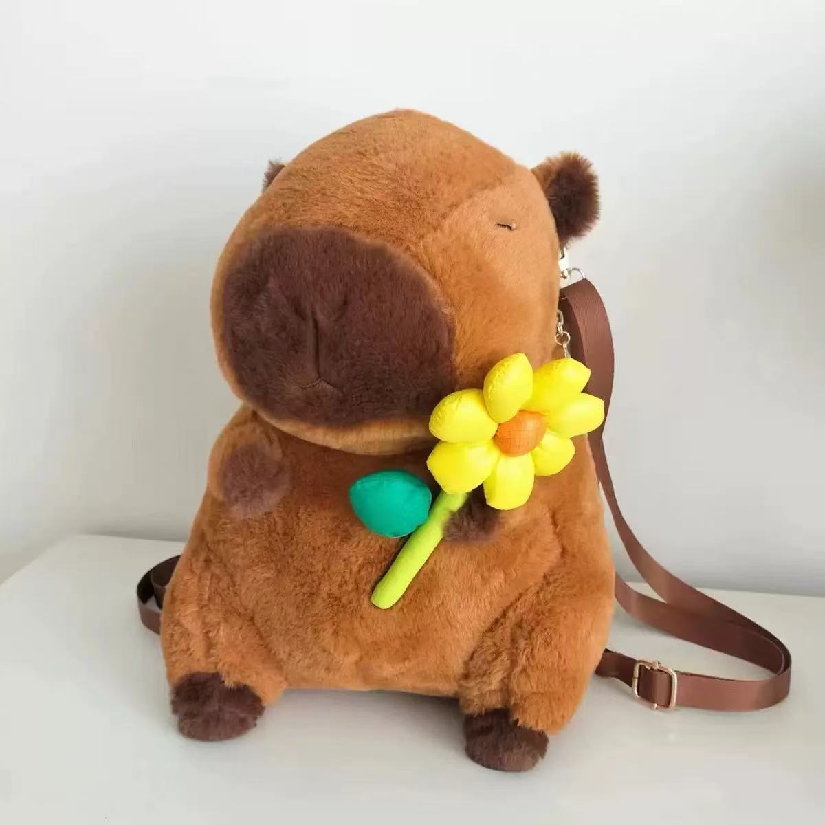 Plush doll bag