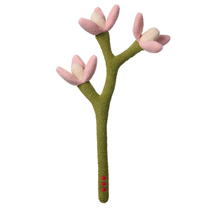 plush flower bud