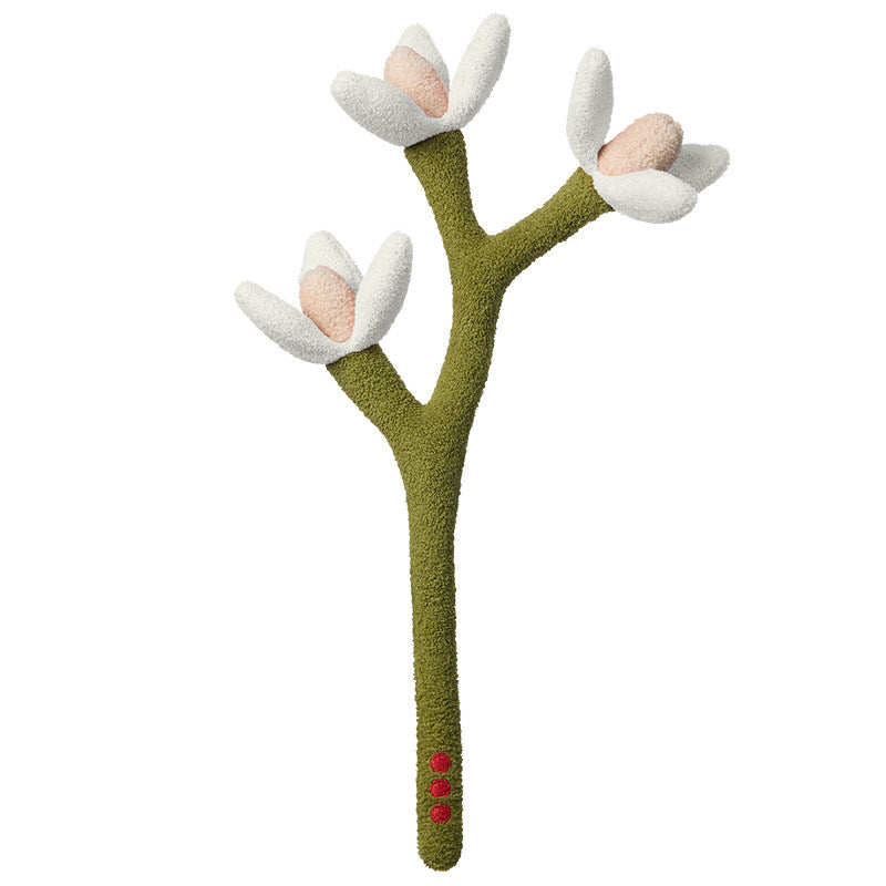 plush flower bud