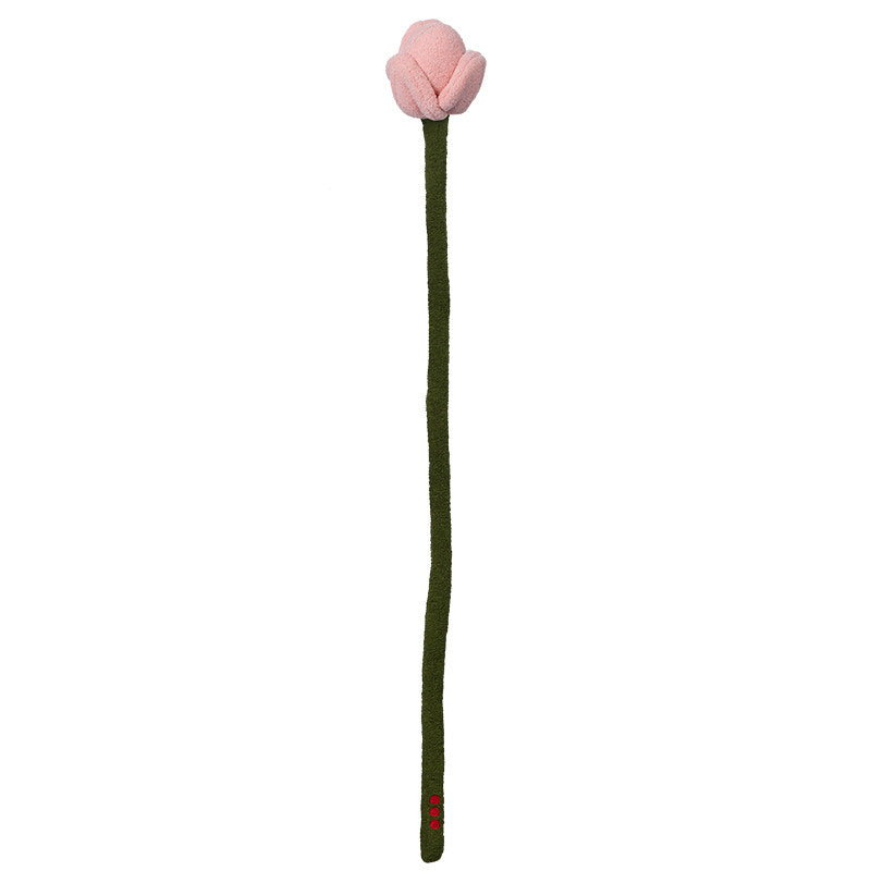 plush flower bud