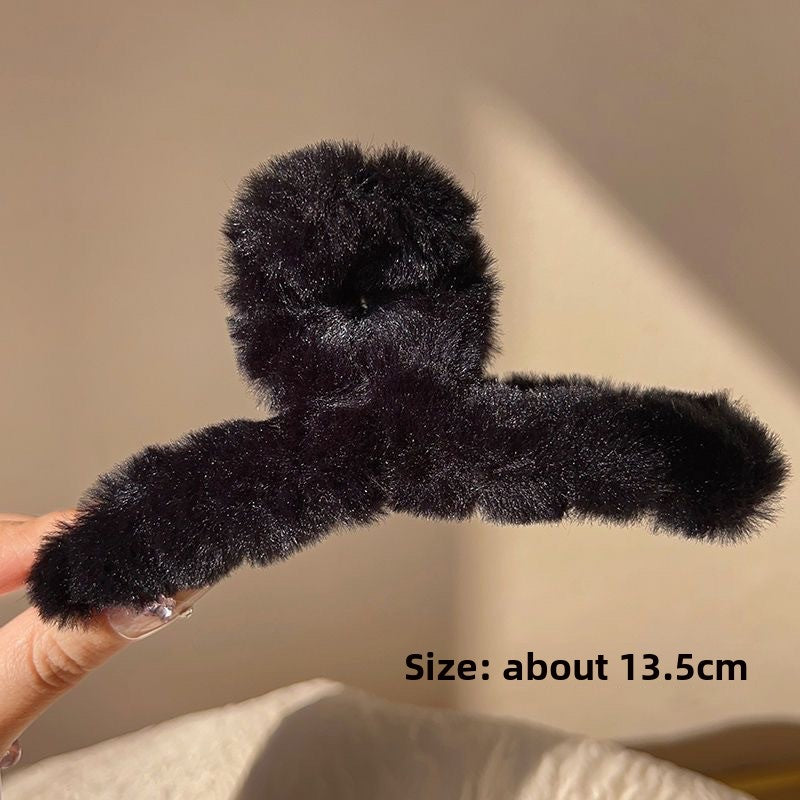 plush hairclip