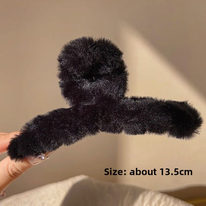 plush hairclip