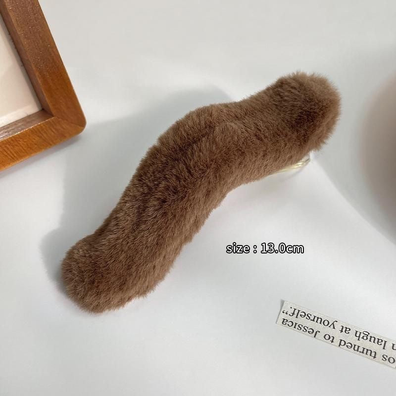 plush hairclip