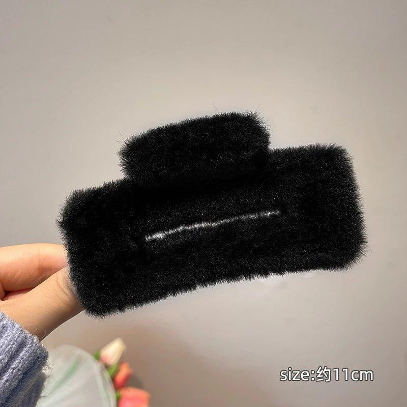 plush hairclip