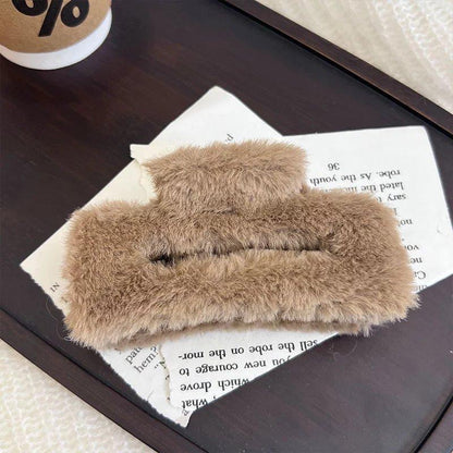 plush hairclip