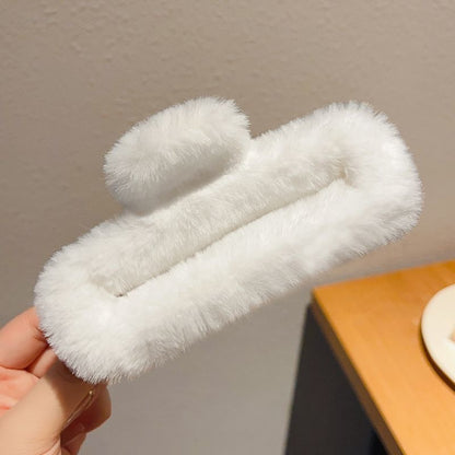 plush hairclip