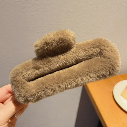 plush hairclip