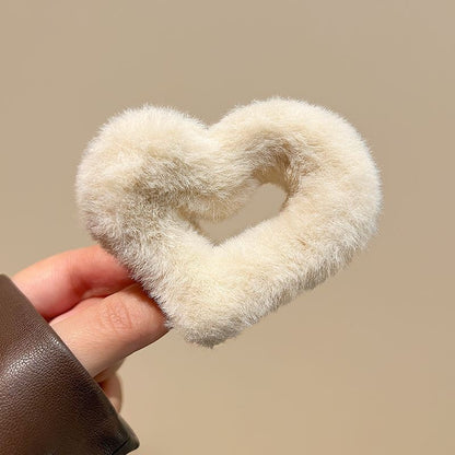 plush hairclip
