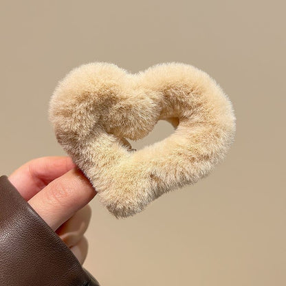 plush hairclip