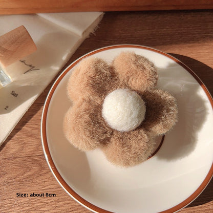 plush hairclip
