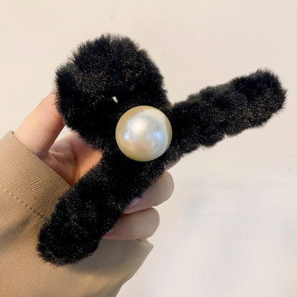 plush hairclip