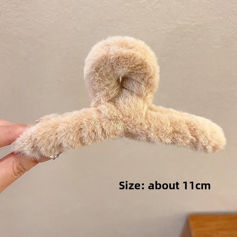 plush hairclip