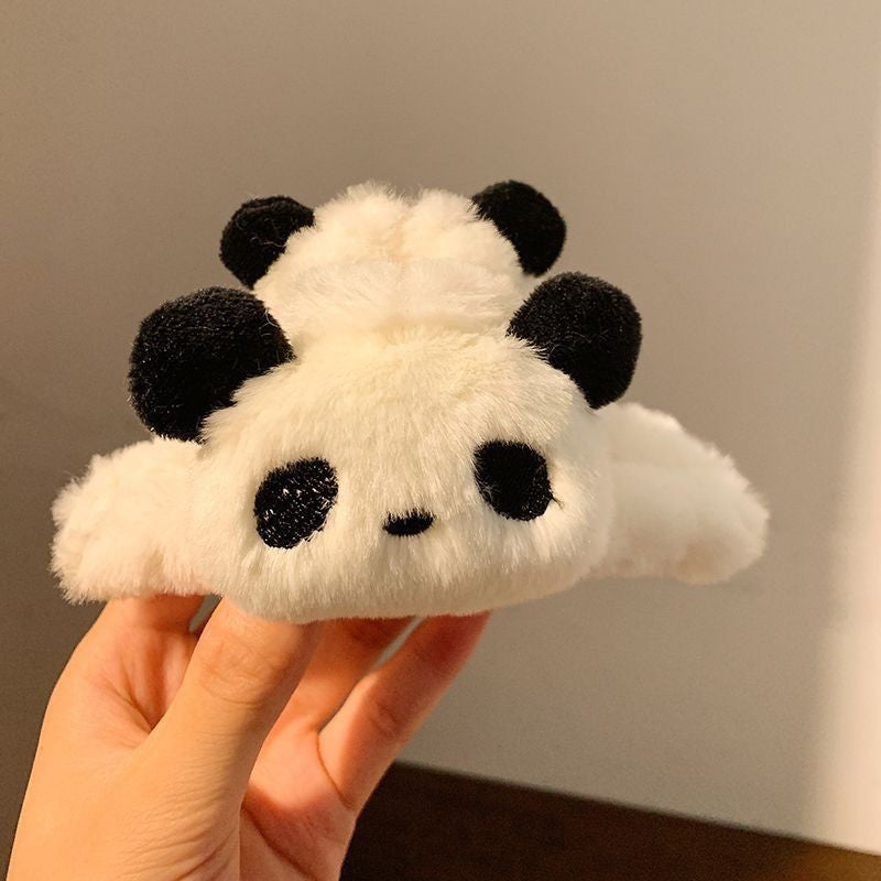 plush hairclip