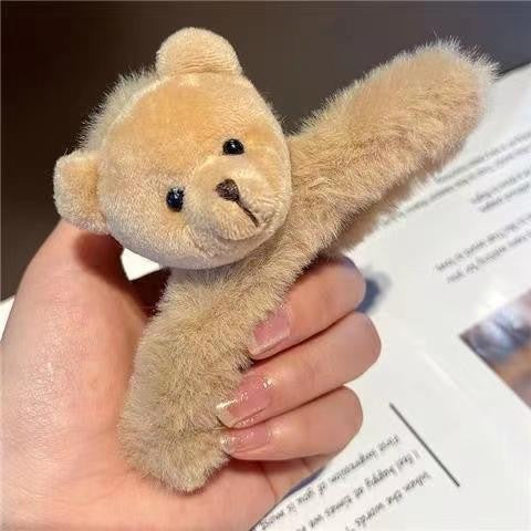 plush hairclip