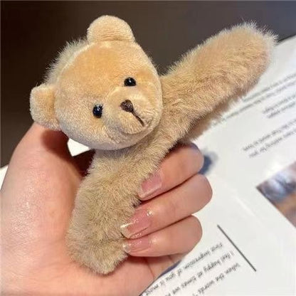 plush hairclip