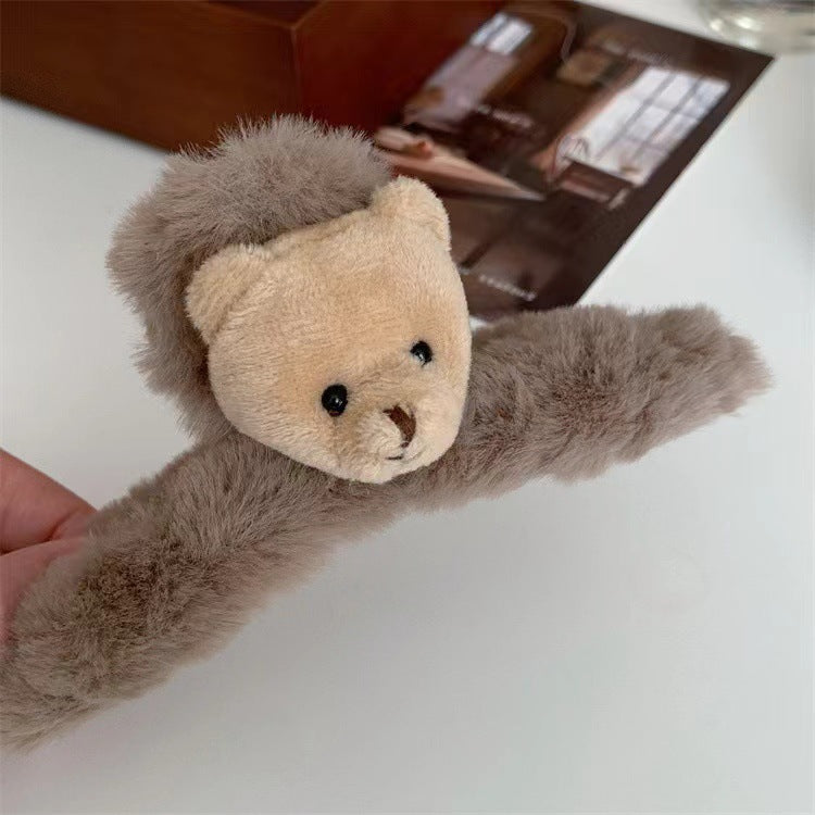 plush hairclip