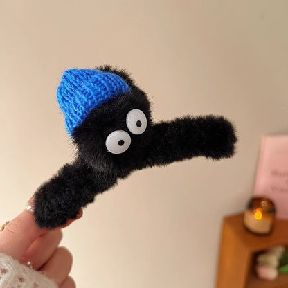 plush hairclip