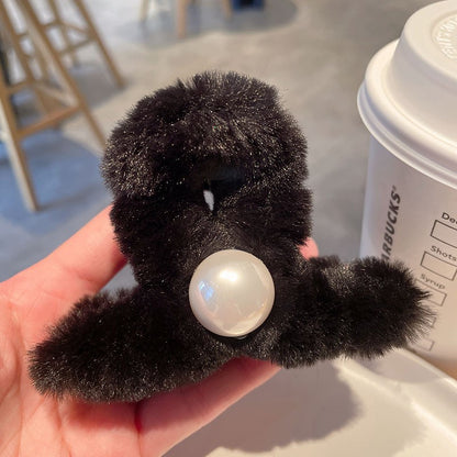 plush hairclip