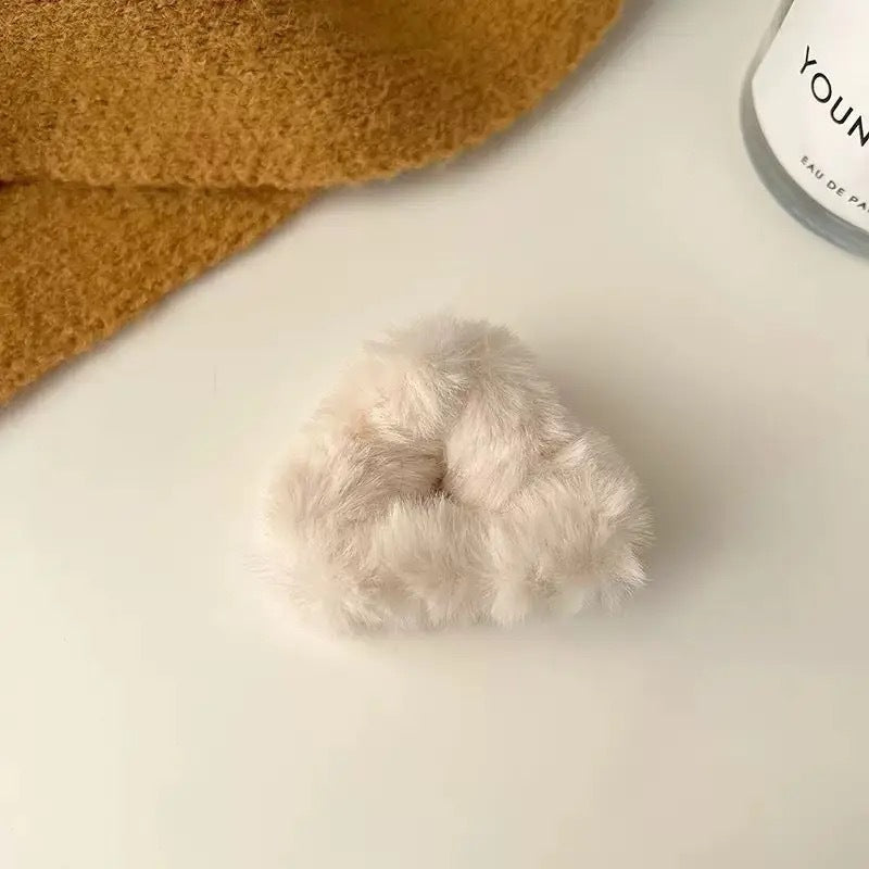 plush hairclip