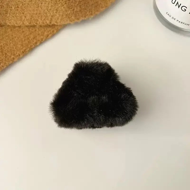 plush hairclip