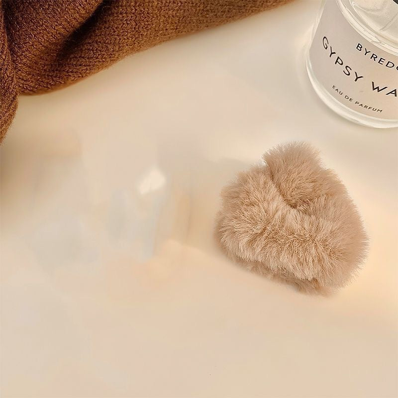 plush hairclip