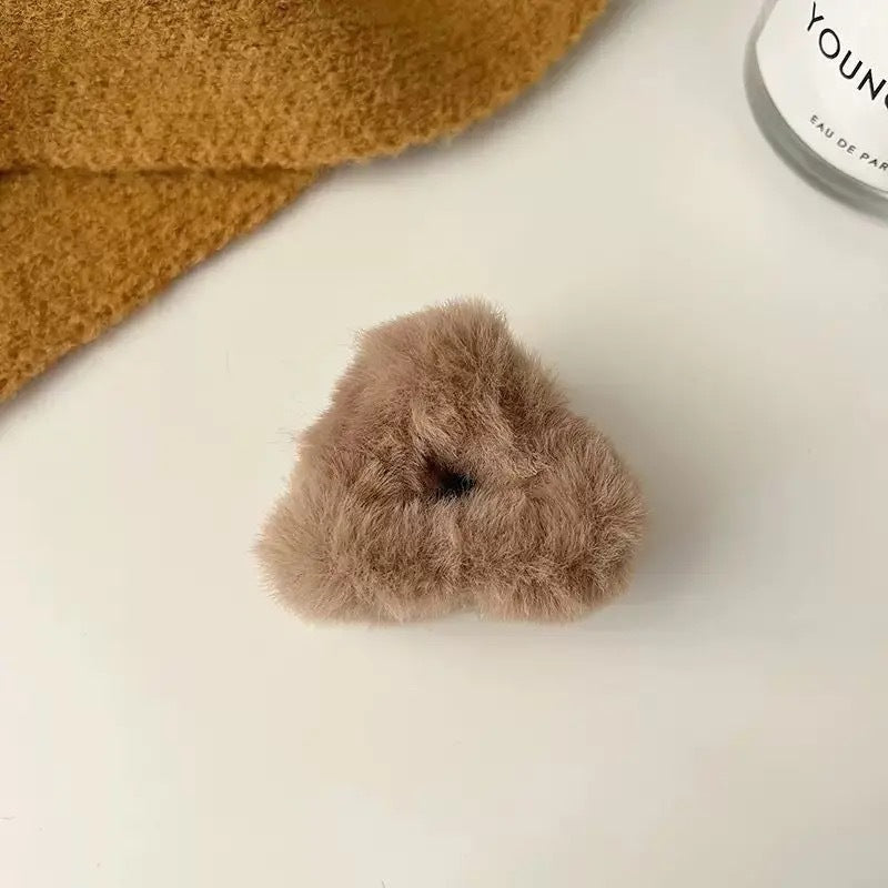 plush hairclip