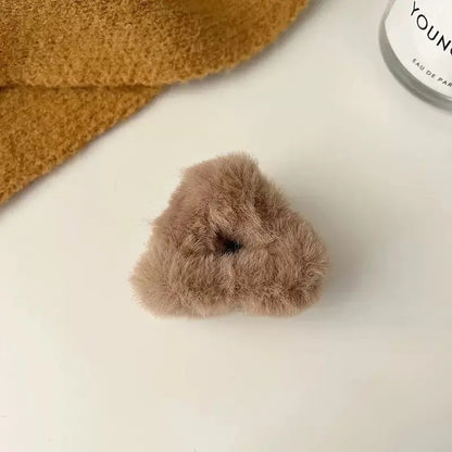 plush hairclip