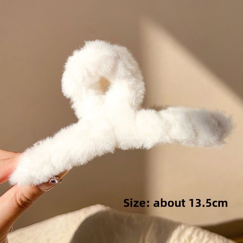 plush hairclip