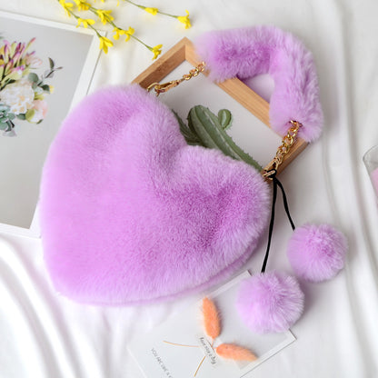 Plush Handbag
