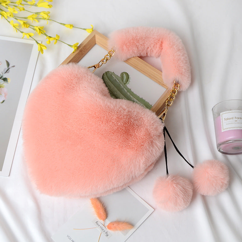 Plush Handbag