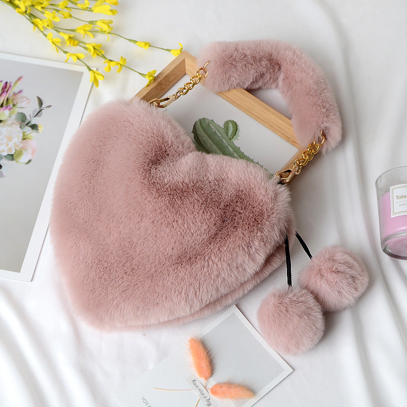 Plush Handbag