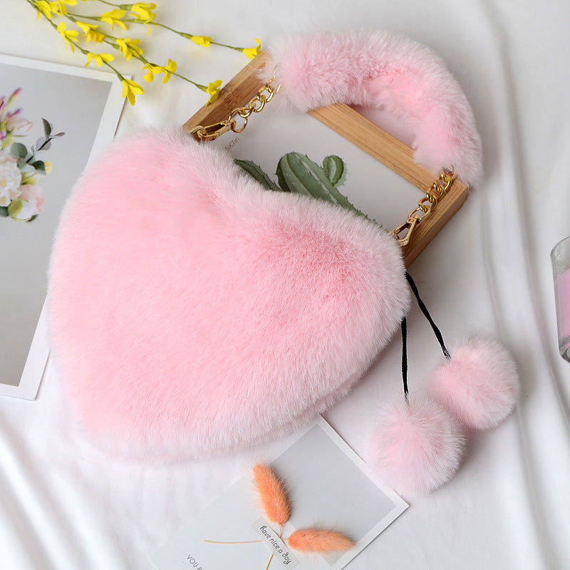 Plush Handbag