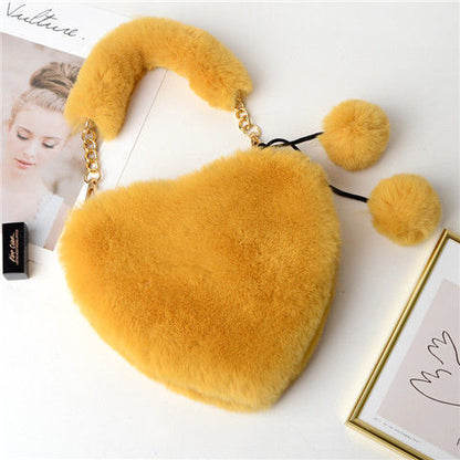 Plush Handbag