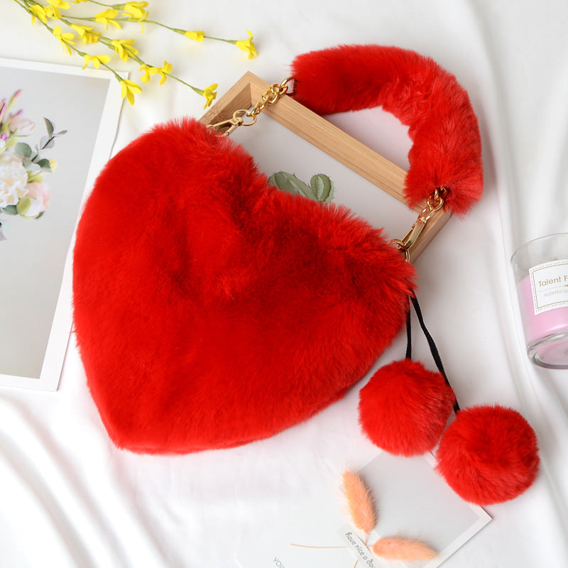 Plush Handbag