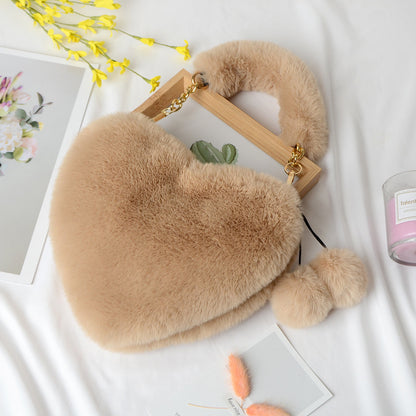 Plush Handbag