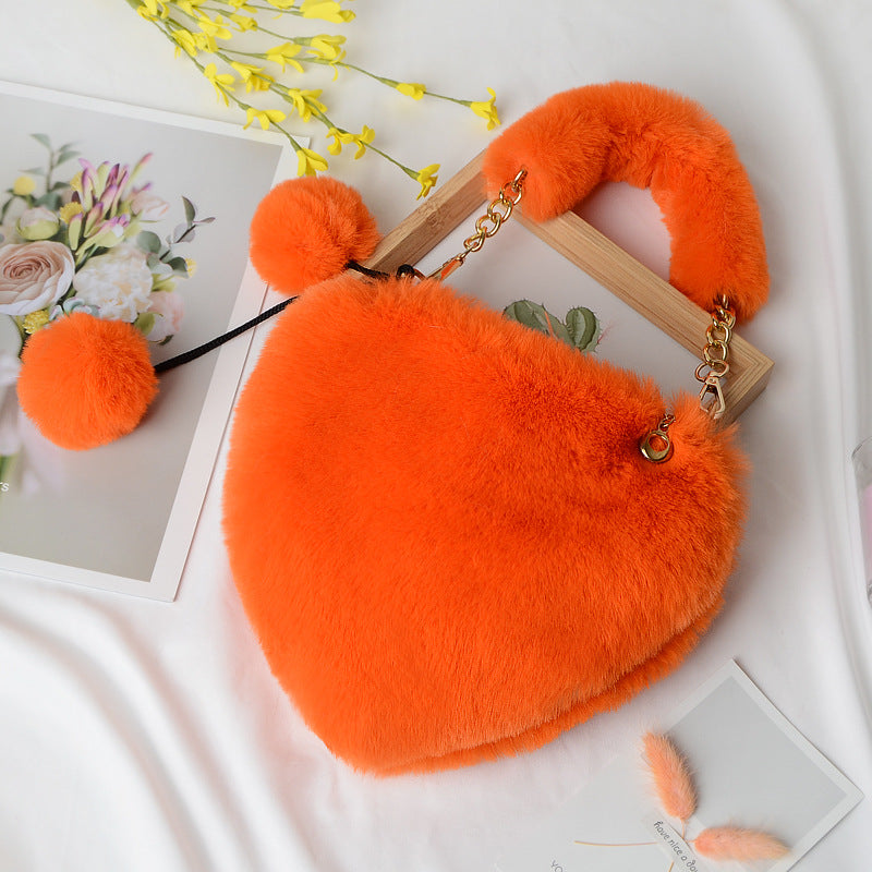 Plush Handbag