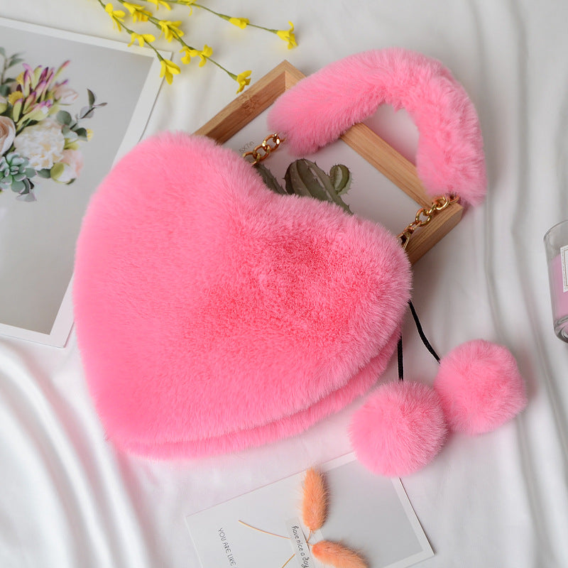 Plush Handbag