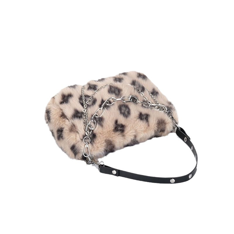 plush handbag