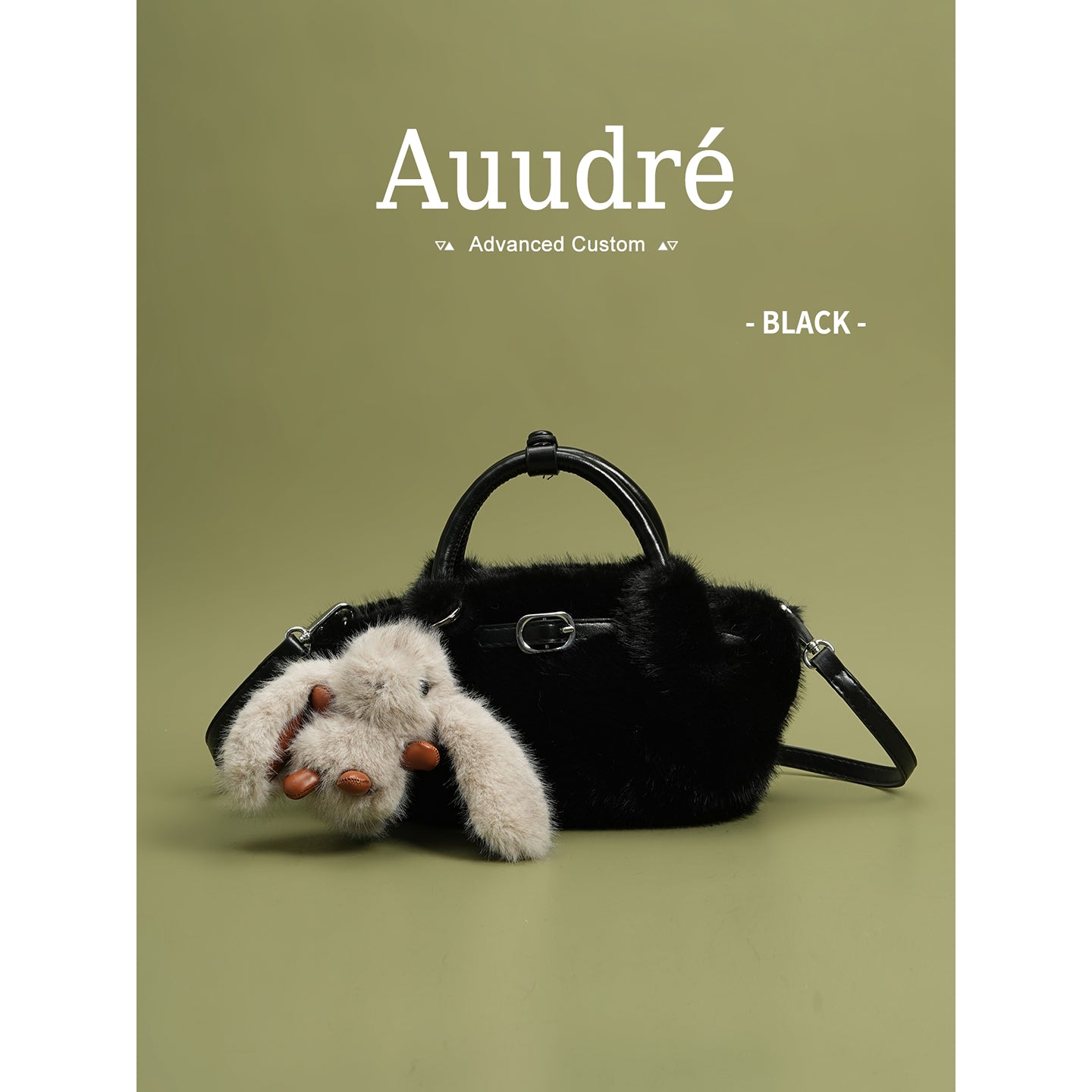 plush handbag