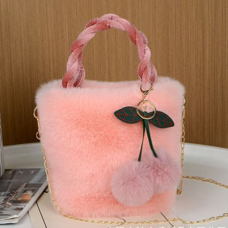Plush Handbag