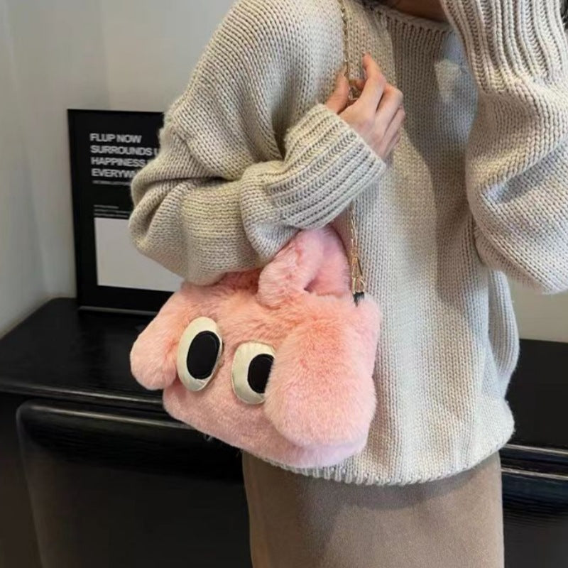 Plush Handbag