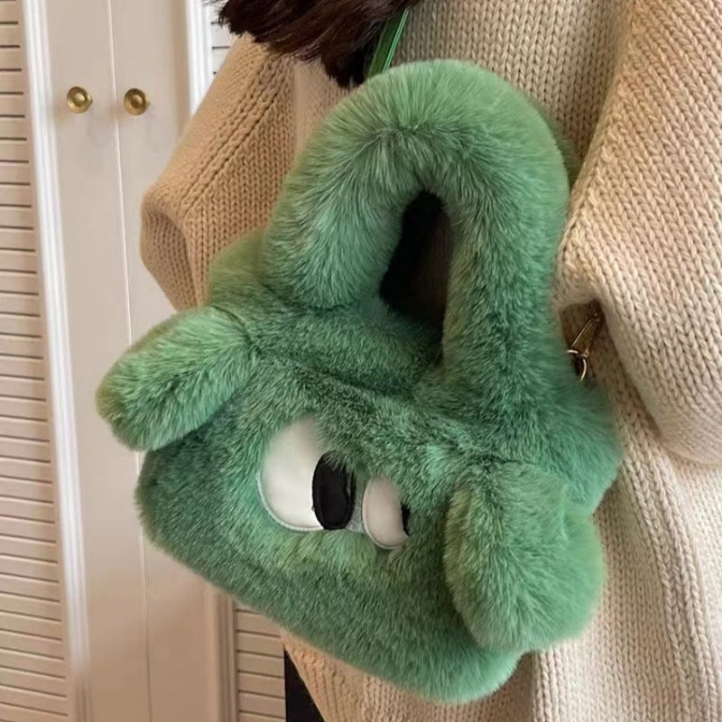 Plush Handbag