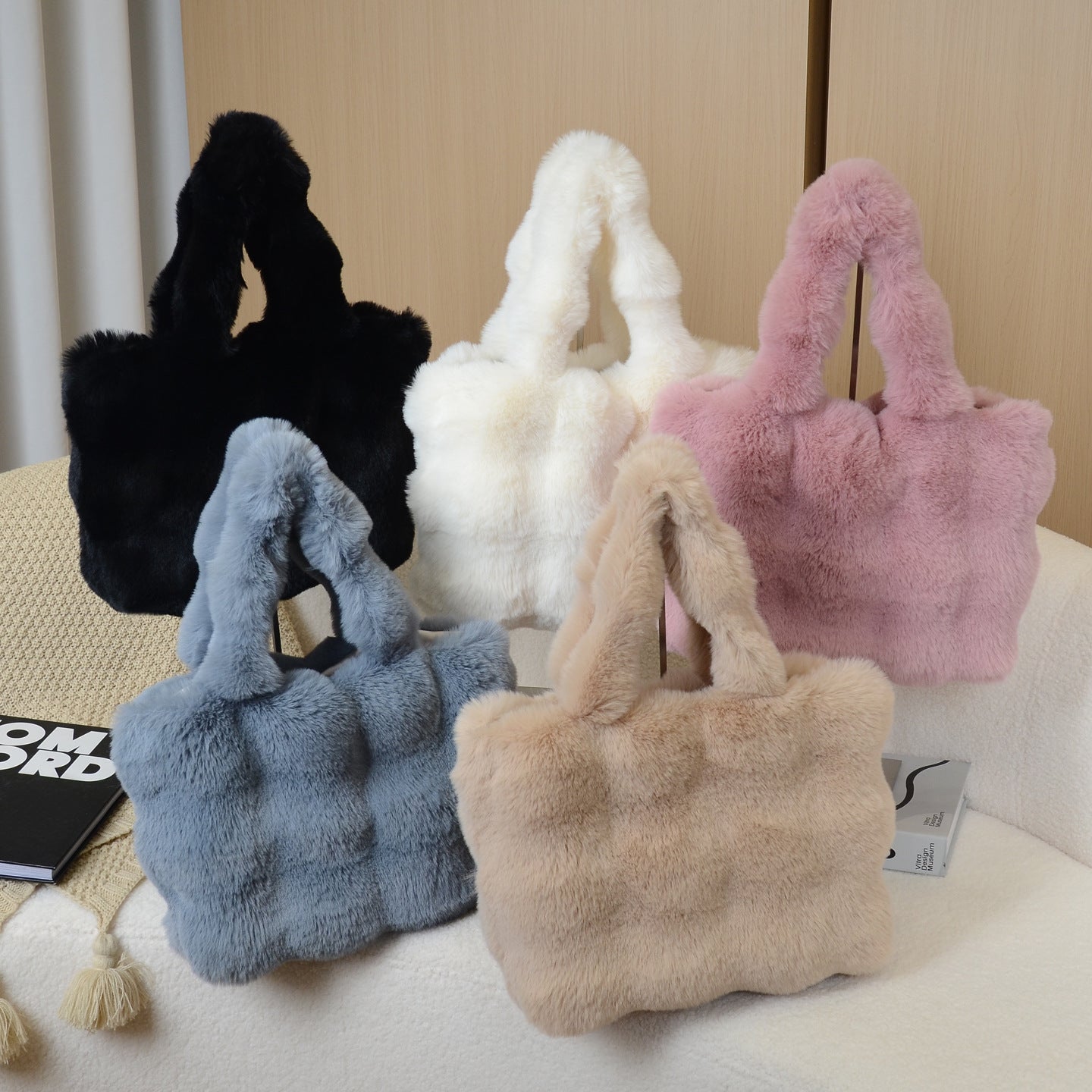 Plush Handbag