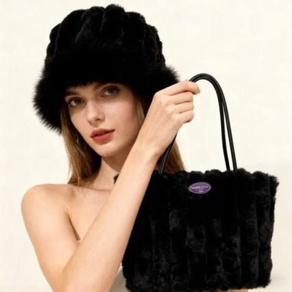 Plush Handbag