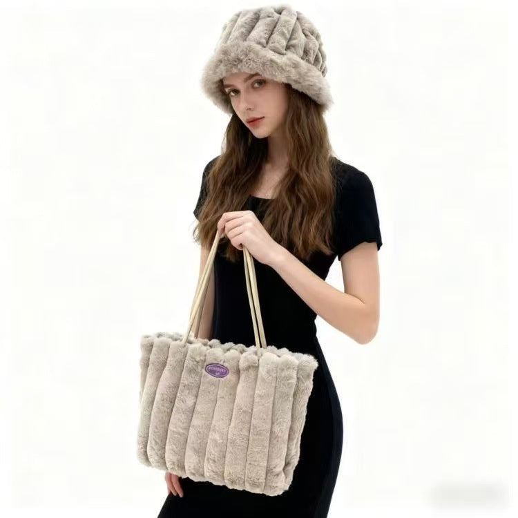 Plush Handbag