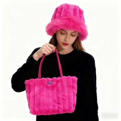 Plush Handbag