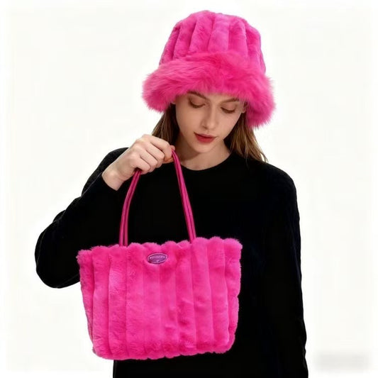Plush Handbag