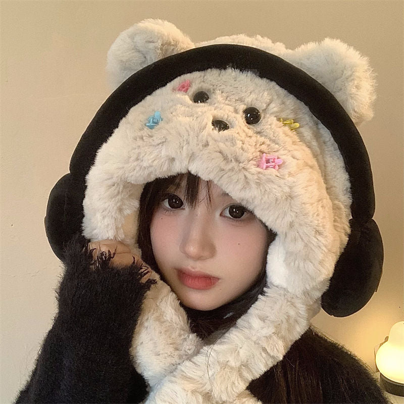 plush hat