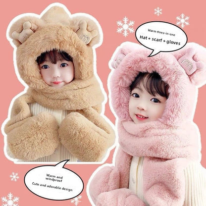 Plush Hat Set
