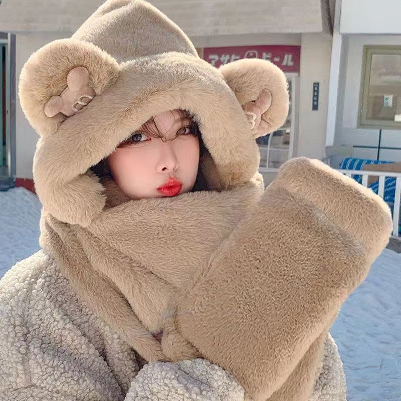 Plush Hat Set